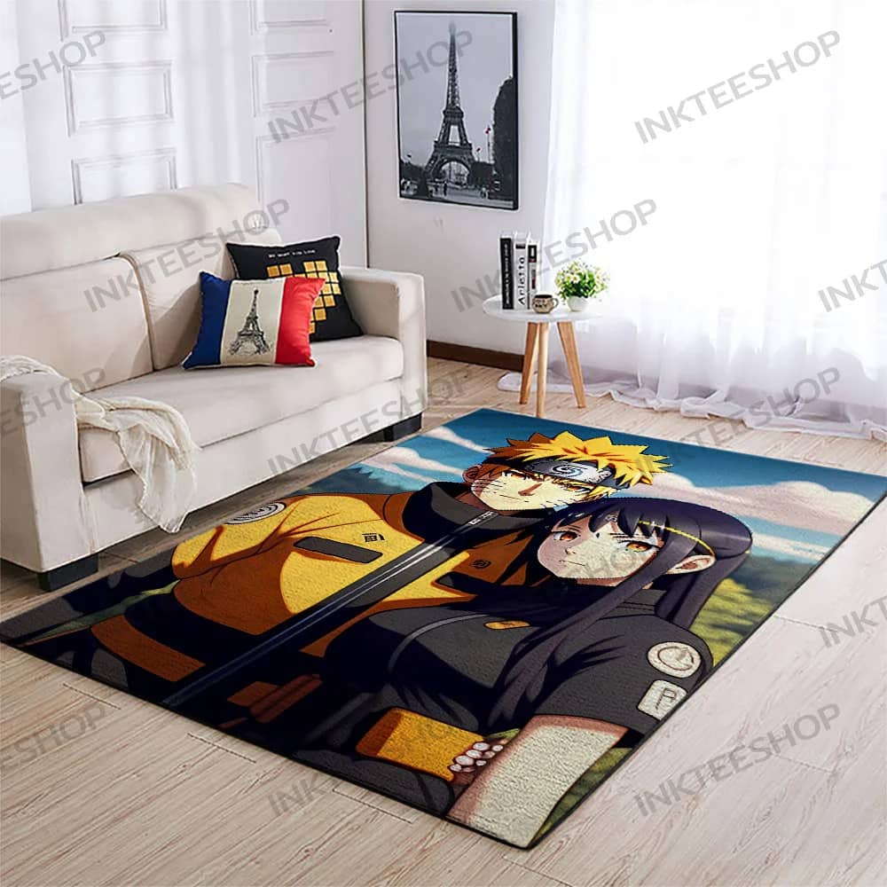 Bedroom Home Decor Uzumaki Naruto Rug