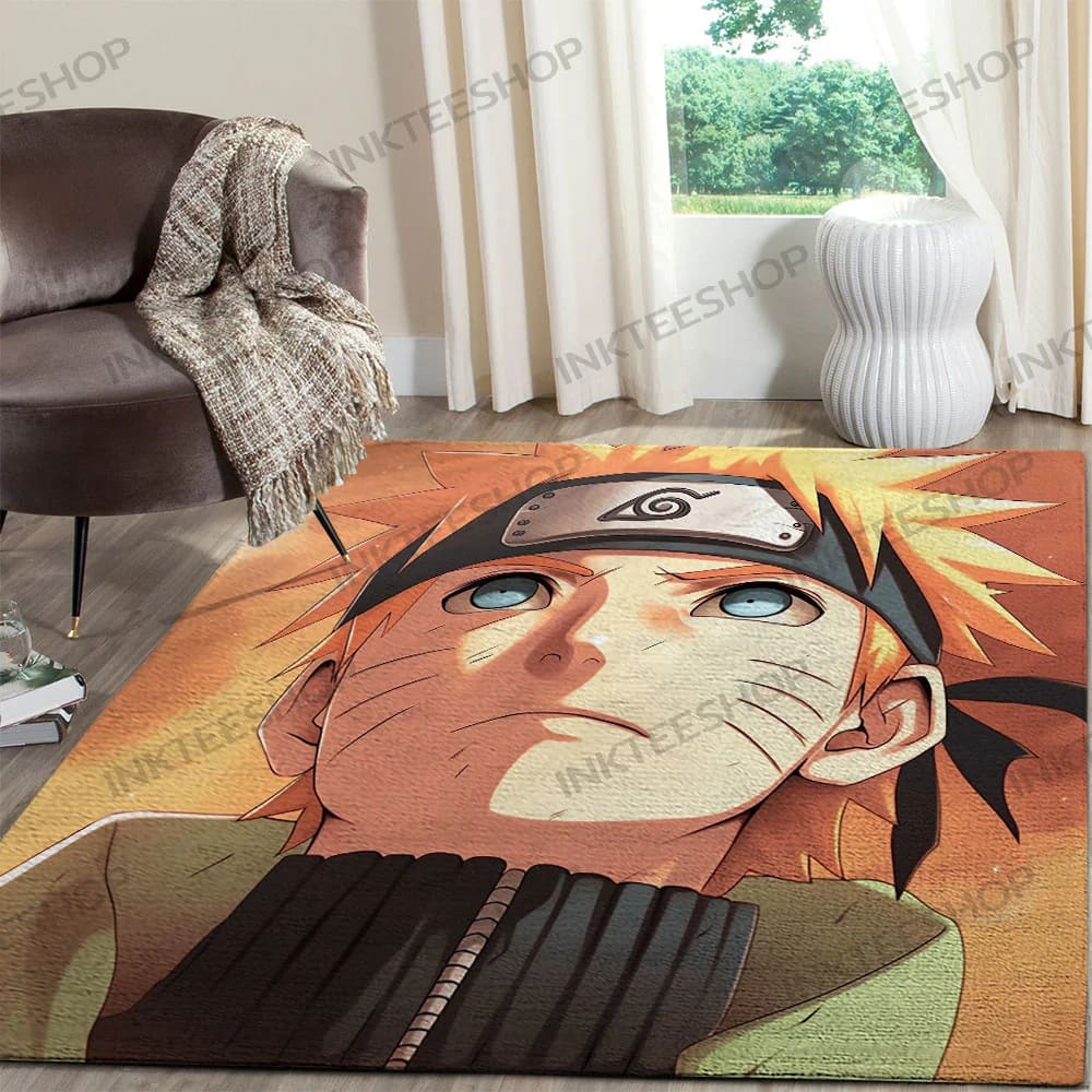 Inktee Store - Carpet Uzumaki Naruto Amazon Rug Image