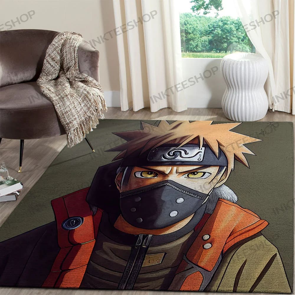Inktee Store - Carpet Uzumaki Naruto Living Room Rug Image