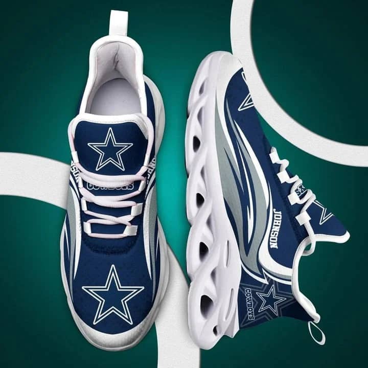Dallas Cowboys Nfl Amazon Custom Max Soul Shoes