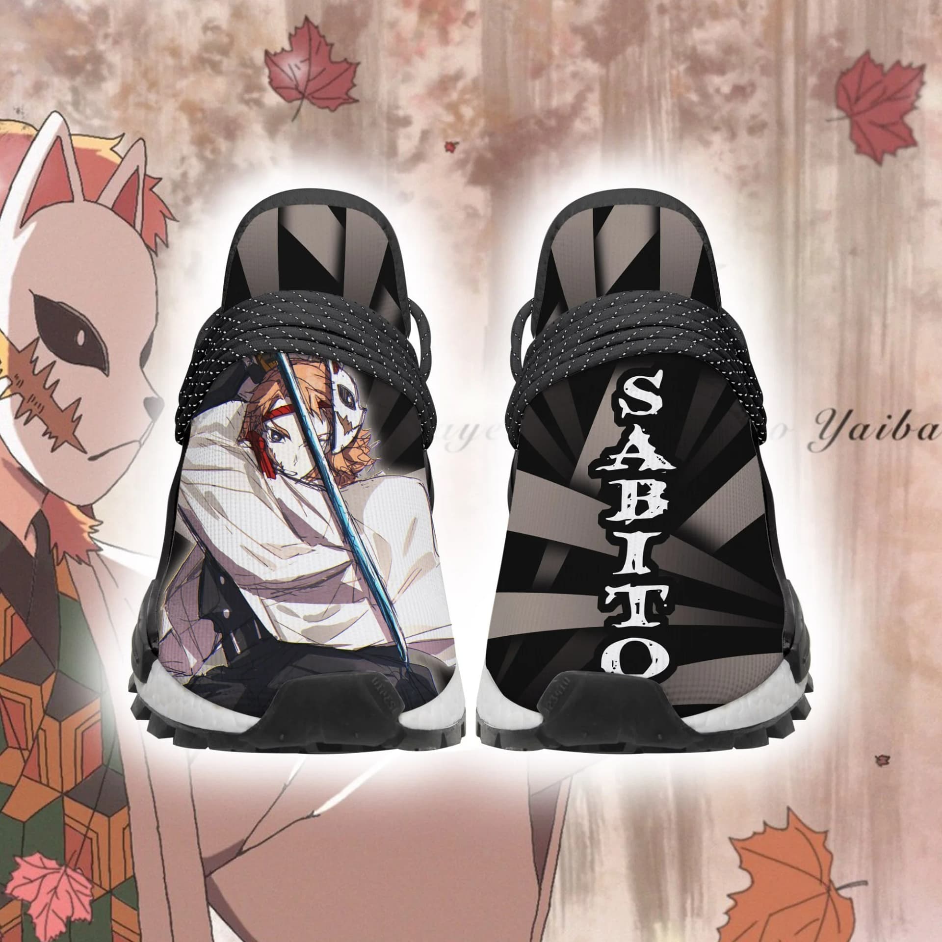 Demon Slayer Sabito Custom Skill Anime Custom NMD Human Shoes