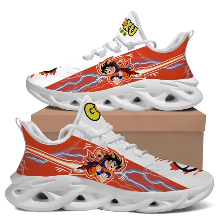 Dragon Ball Goku And Vegeta Super Saiyan God 1 Amazon Custom Max Soul Shoes