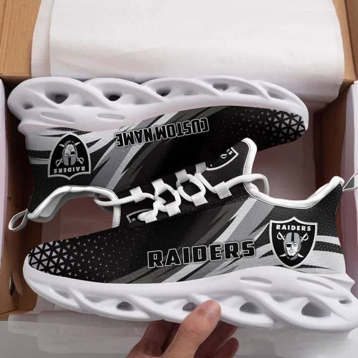 Las Vegas Raiders Sport Team Amazon Custom Max Soul Shoes