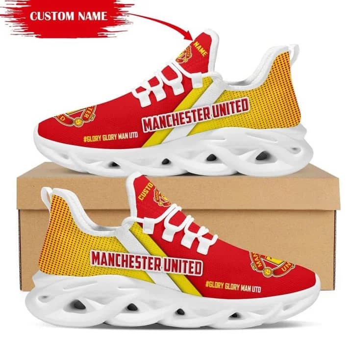 Manchester United Custom Personalized Max Soul Shoes