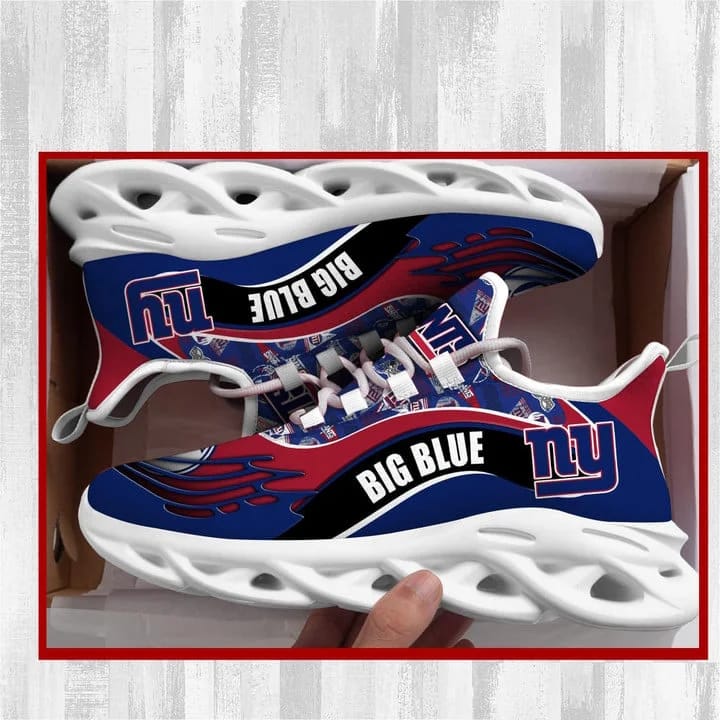 New York Giants Nfl Amazon Custom Max Soul Shoes