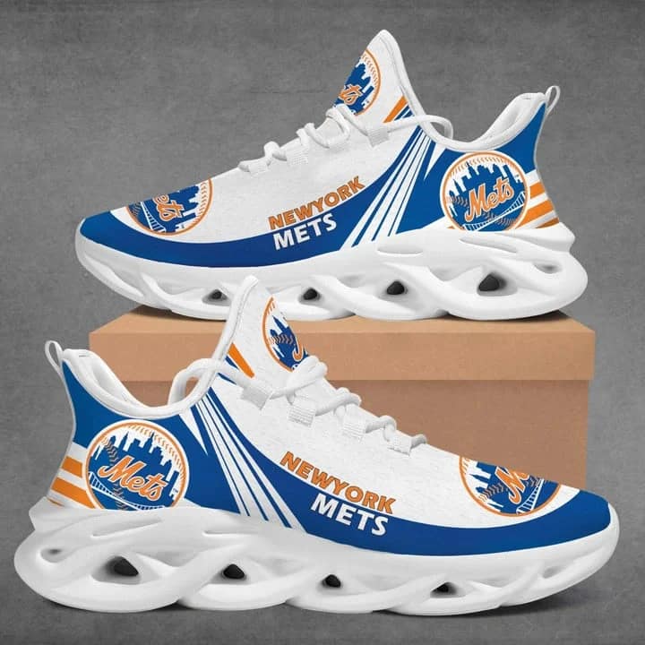 New York Mets Style 1 Amazon Custom Max Soul Shoes