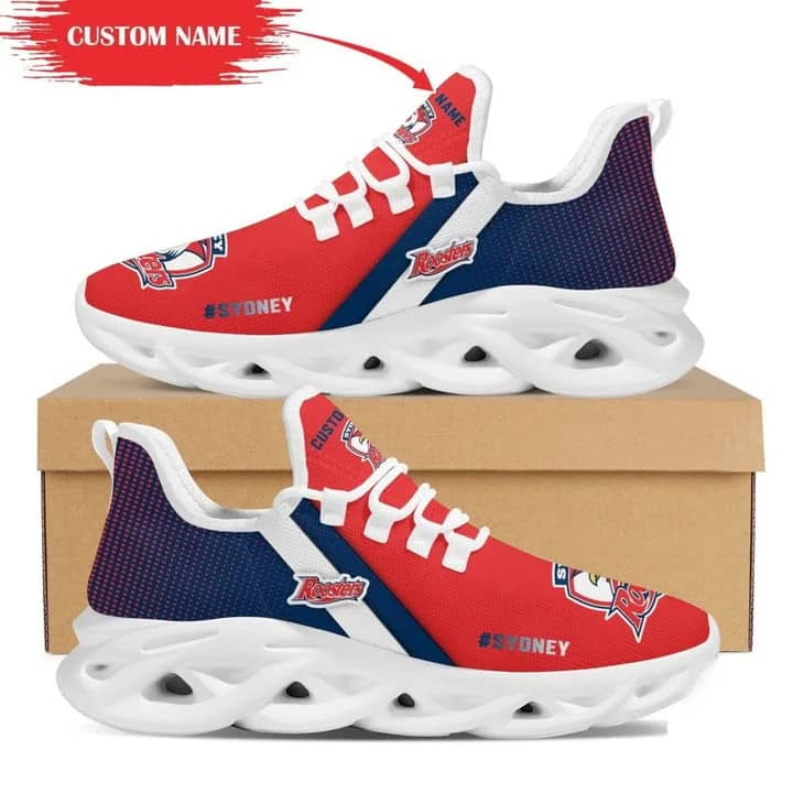Nrl Sydney Roosters Amazon Custom Name Max Soul Shoes