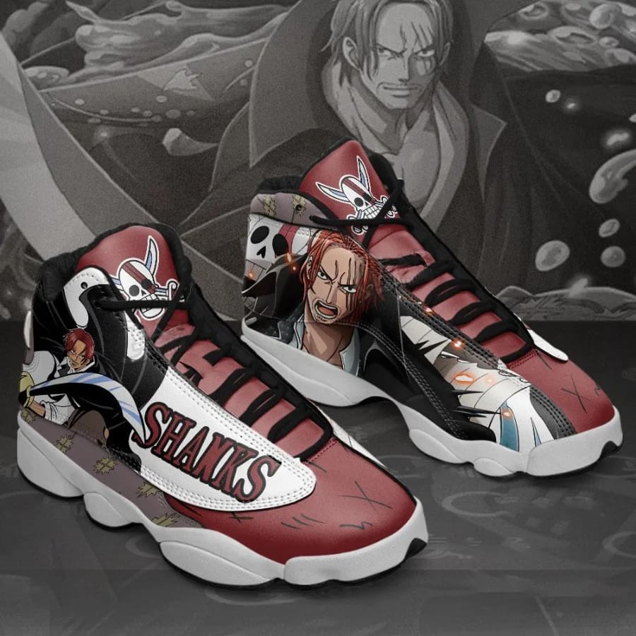 Shanks One Piece Anime Air Jordan Shoes
