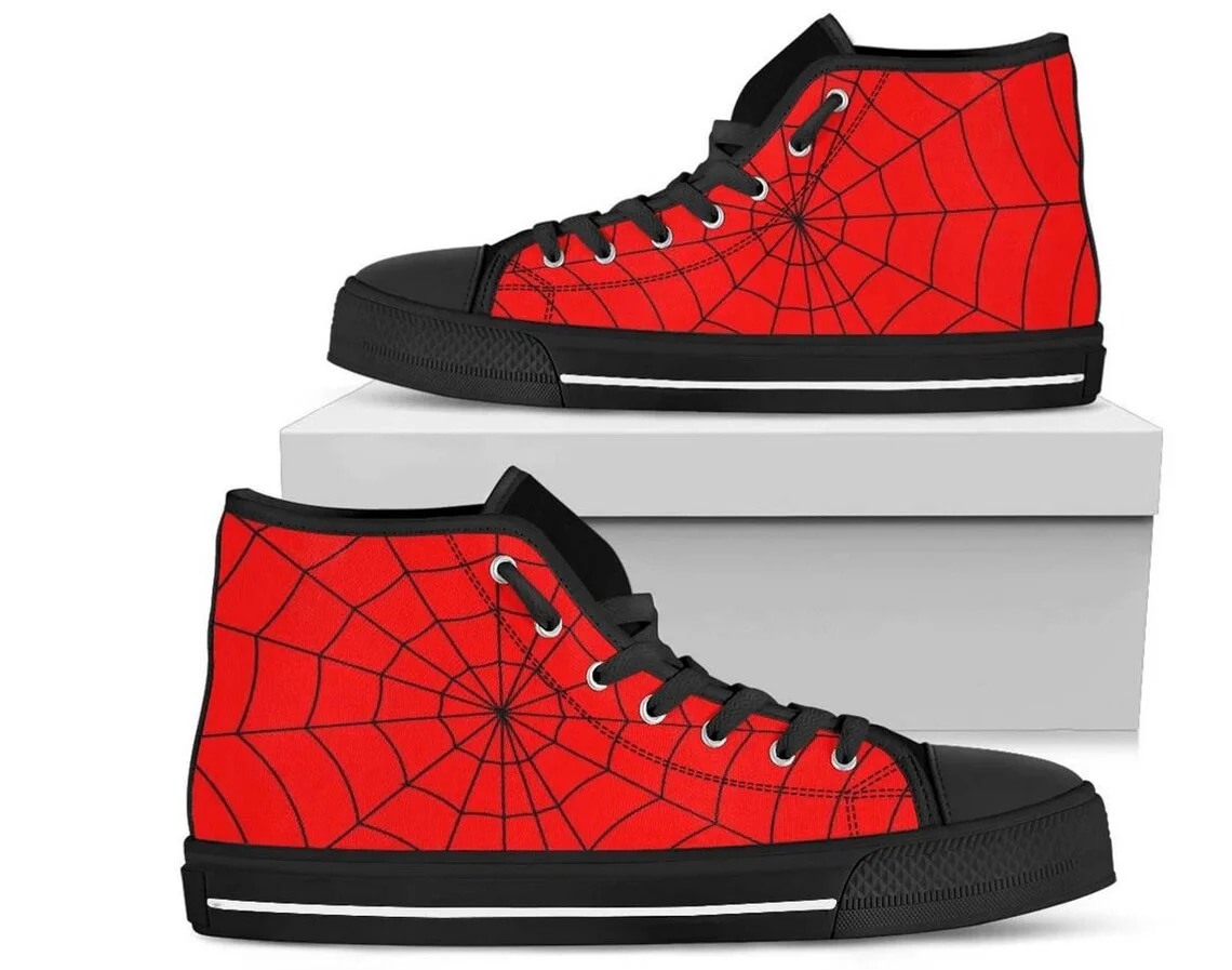 Spiderman Style 1 Amazon Custom High Top Shoes