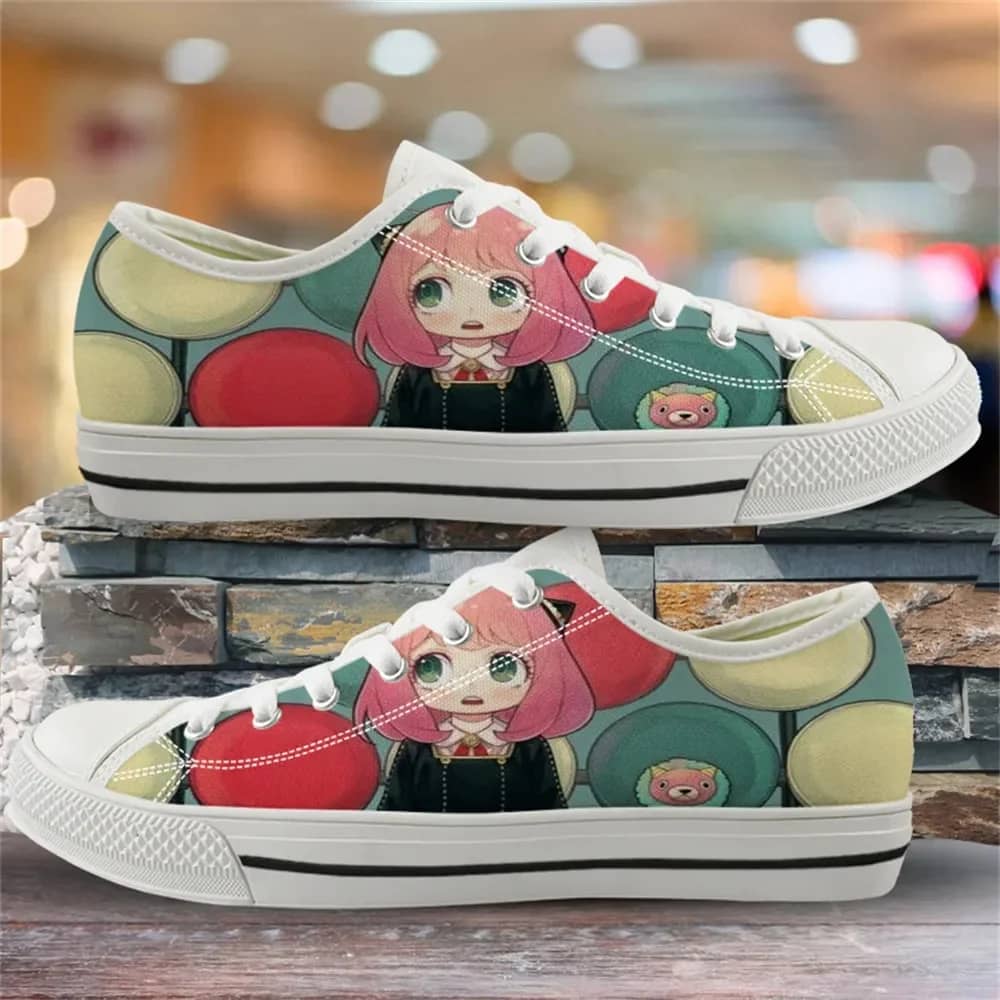 Spy�family Design Anime Style 2 Custom Amazon Low Top Shoes