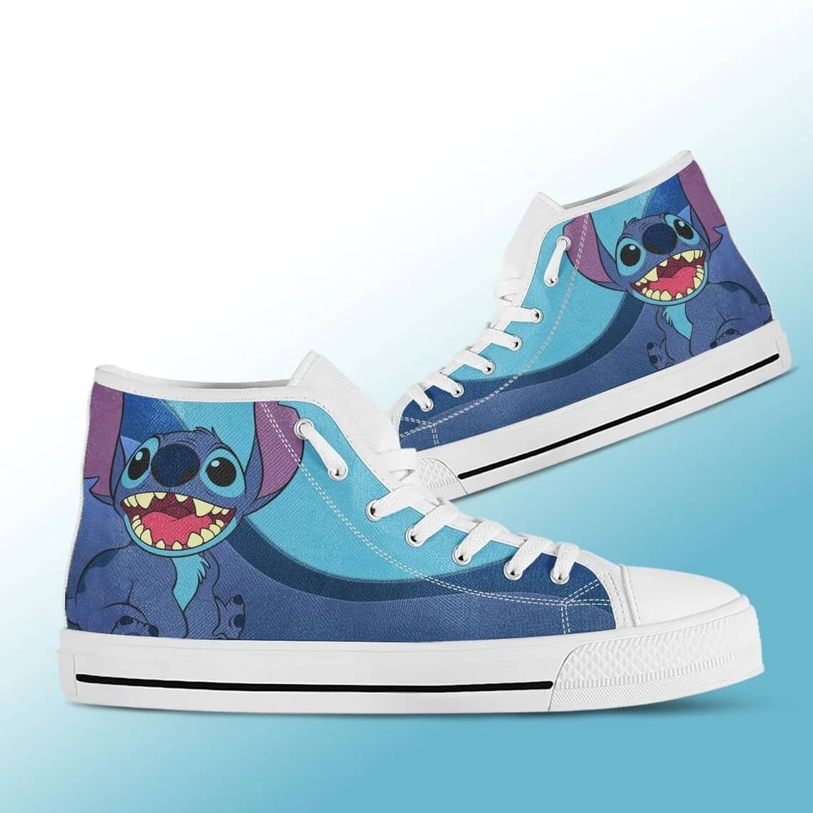 Stitch Style 7 Amazon Custom Disney High Top Shoes