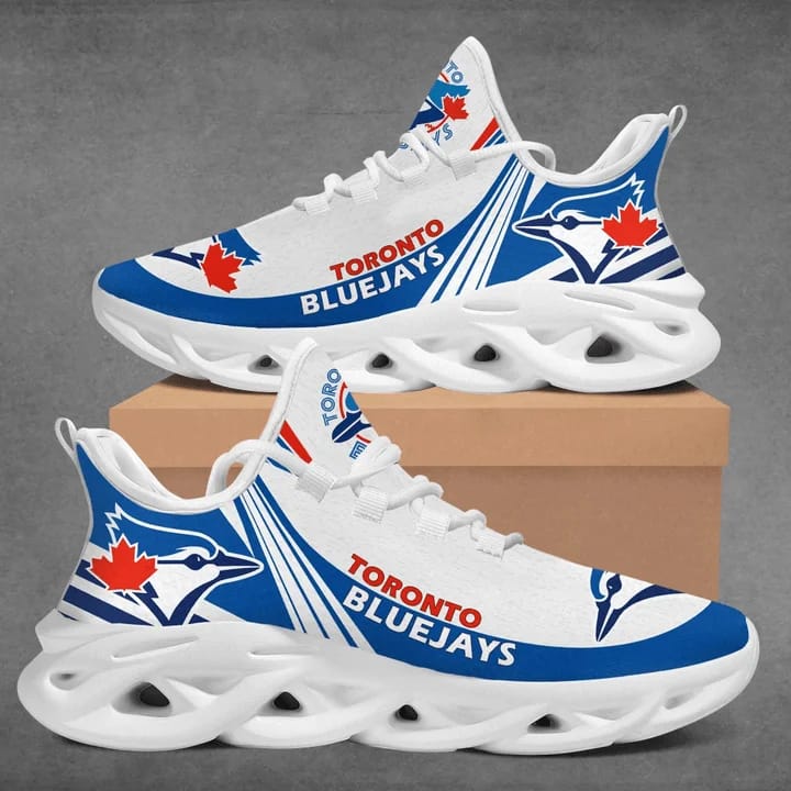 Toronto Blue Jays Style 1 Amazon Custom Max Soul Shoes