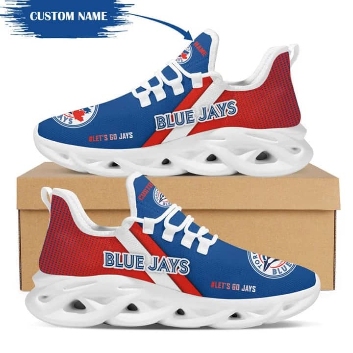 Toronto Blue Jays Style 1 Amazon Custom Name Max Soul Shoes