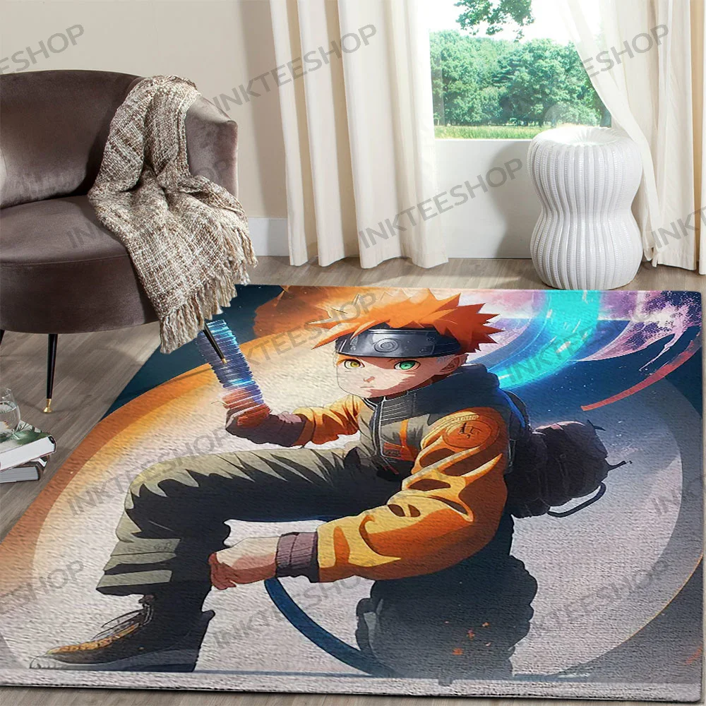 Inktee Store - Uzumaki Naruto Area Carpet Rug Image