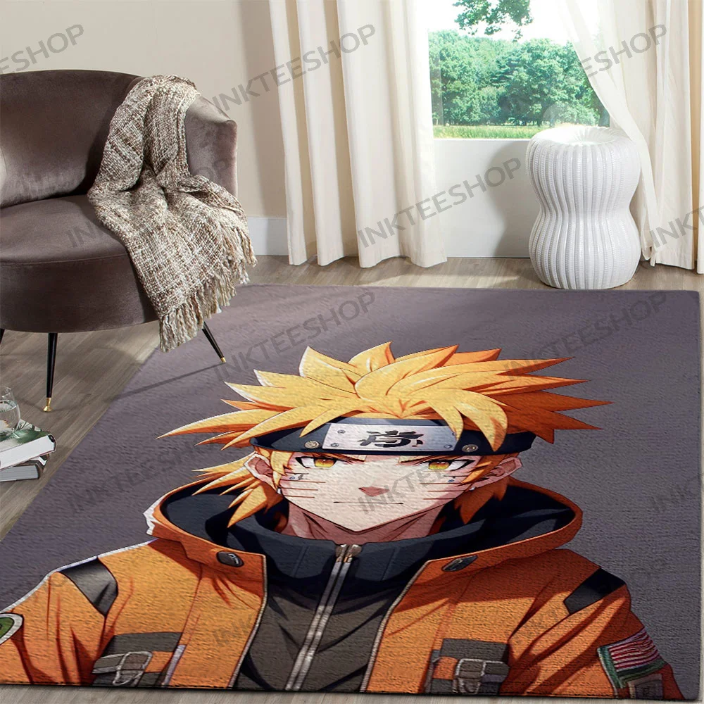 Inktee Store - Uzumaki Naruto Door Mat Wallpaper For Room Rug Image