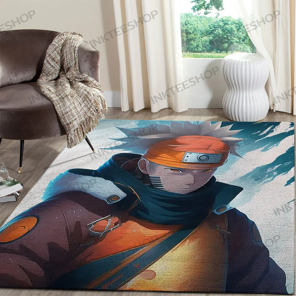 Inktee Store - Uzumaki Naruto Home Decor Carpet Rug Image