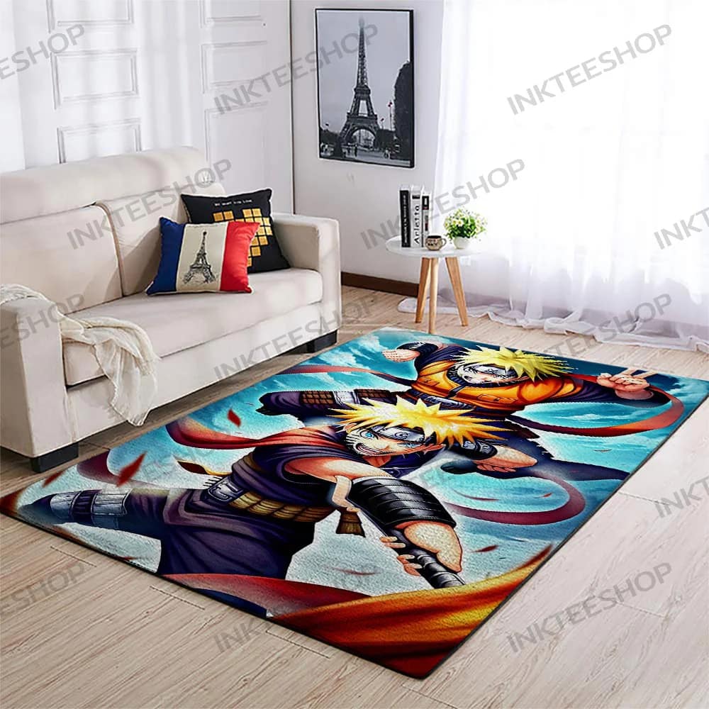 Uzumaki Naruto Wallpaper For Room Carpet Rug