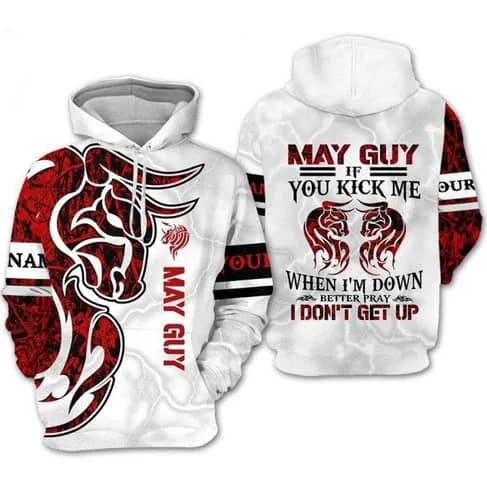 Custom Personalized Birthday May Guy Pullover 3D Hoodie
