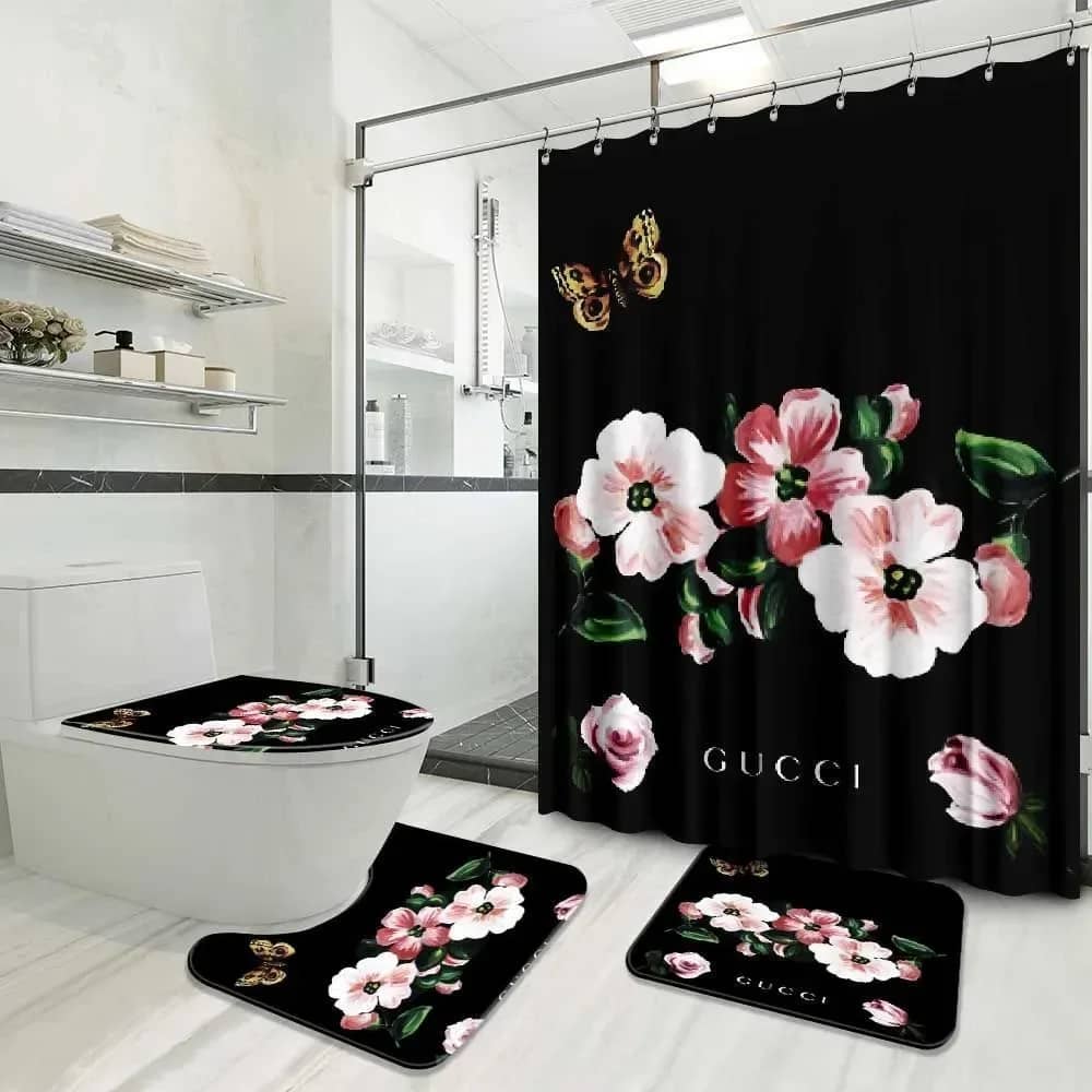 Gucci Flowers Limited Luxury Brand Bathroom Sets