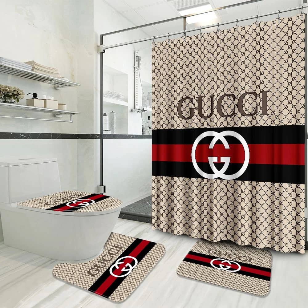 Gucci Hot Luxury Brand Logo Premium Bathroom Sets