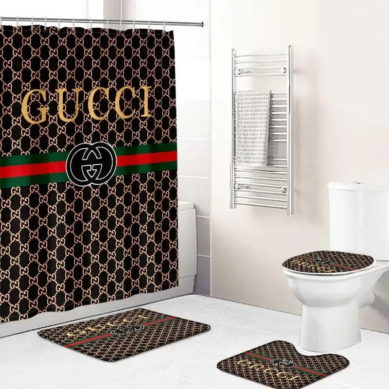 Gucci Premium Logo Luxury Brand Bathroom Sets