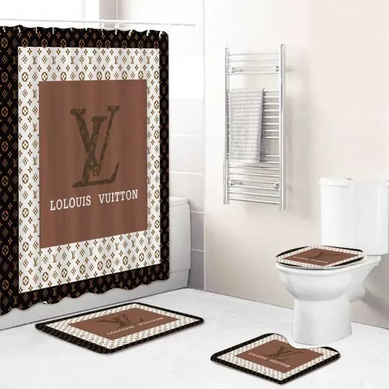 Louis Vuitton Limited Luxury Brand Bathroom Sets