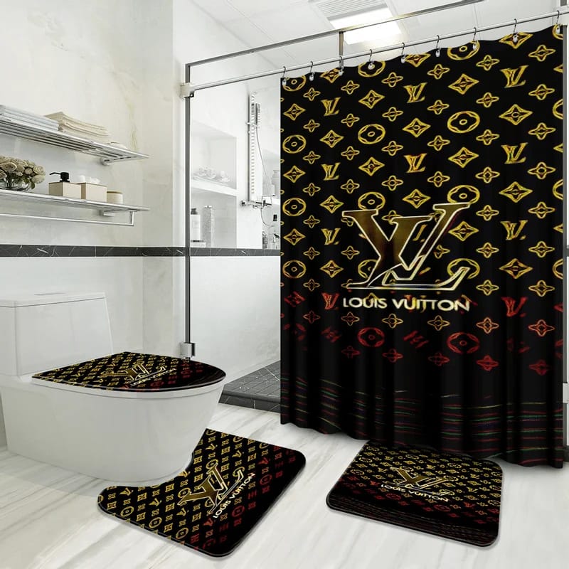 Louis Vuitton New Luxury Brand Bathroom Sets