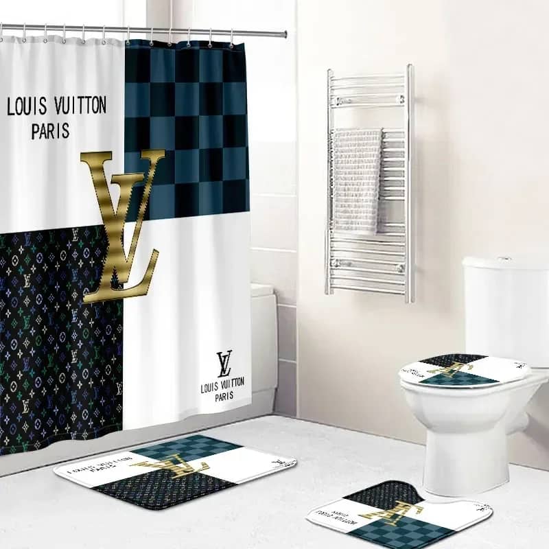 Louis Vuitton Paris Logo Limited Luxury Brand Bathroom Sets