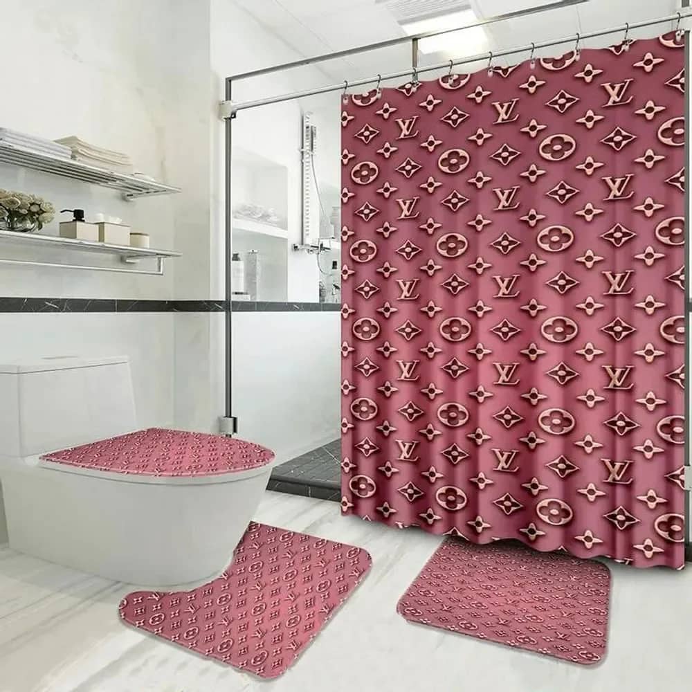 Louis Vuitton Pinky Luxury Bathroom Sets