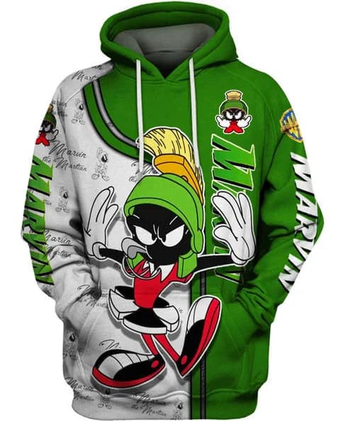 Marvin The Martian Amazon Custom Pullover 3D Hoodie
