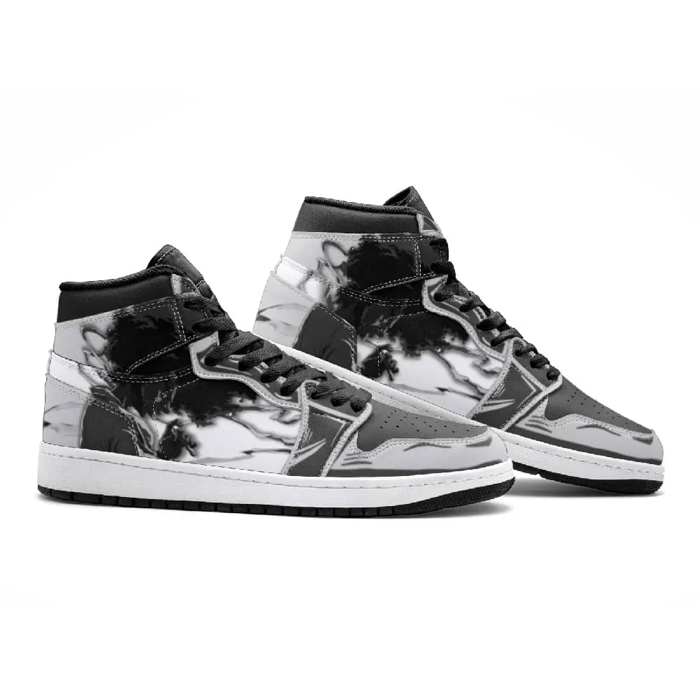Inktee Store - Afro Samurai Custom Air Jordans Shoes Image