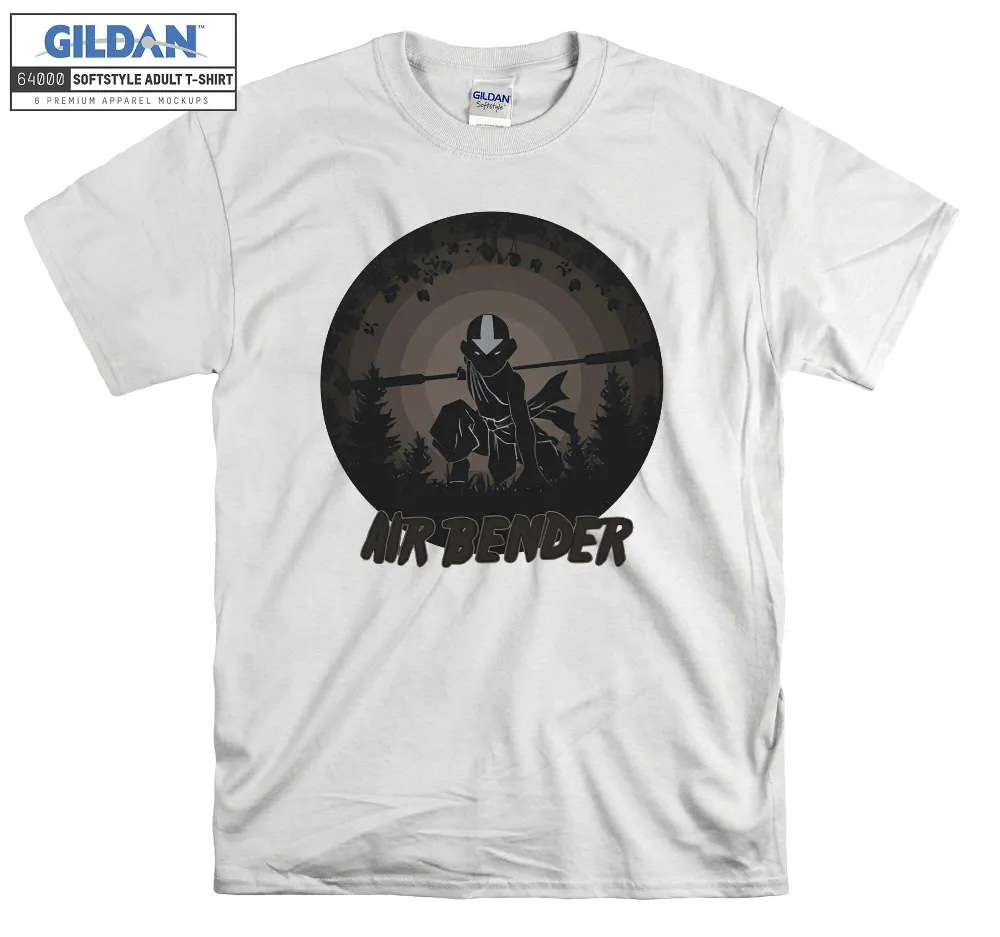 Inktee Store - Air Bender Anime Funny Gifts T-Shirt Image