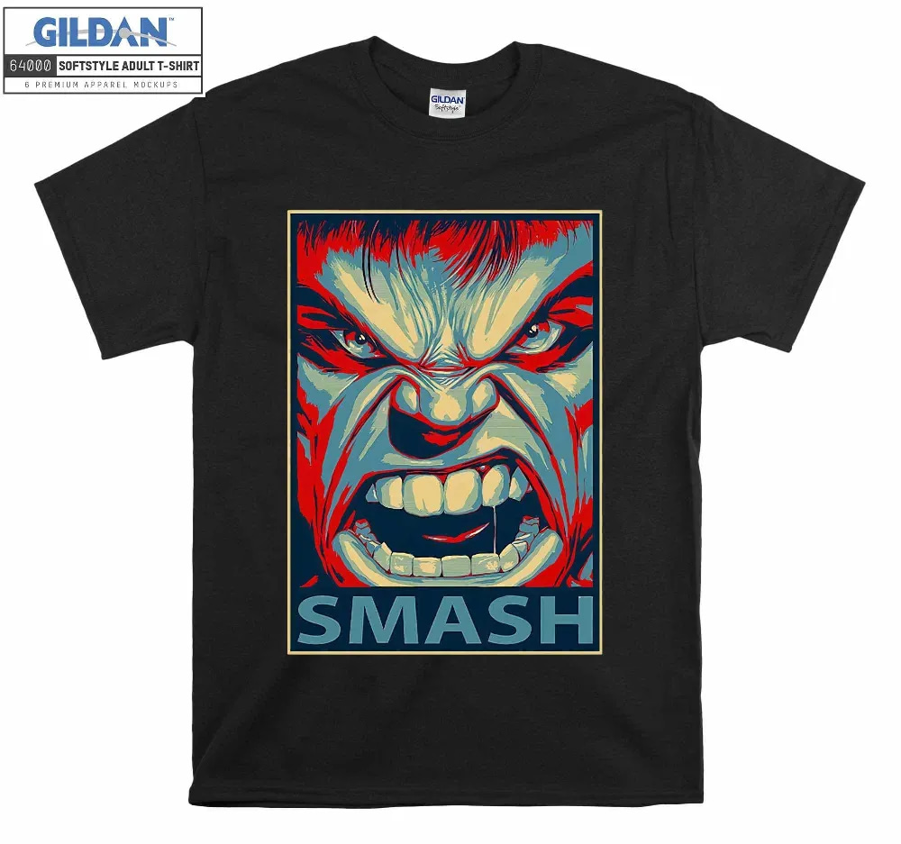 Inktee Store - Angry Hulk Smash Avenger Superhero Unisex T-Shirt Image