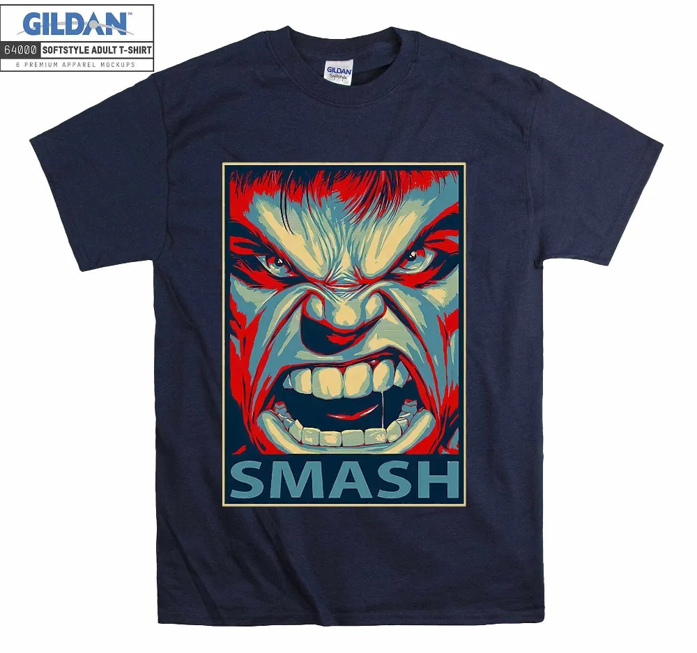 Inktee Store - Angry Hulk Smash Avenger Superhero Unisex T-Shirt Image