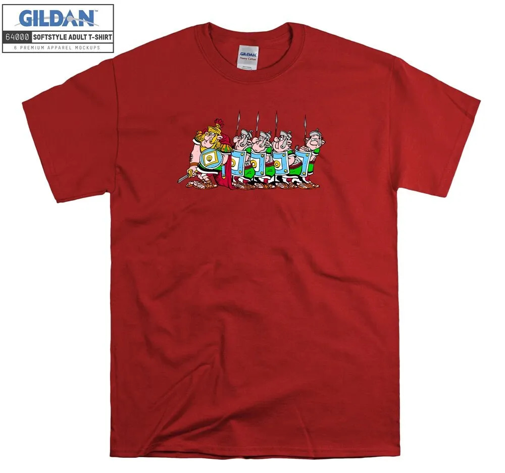 Inktee Store - Asterix And Obelix Roman T-Shirt Image
