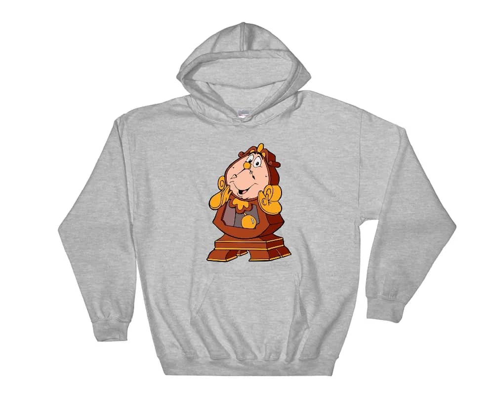 Inktee Store - Beauty And The Beast Cogsworth Disney Art Unisex T-Shirt Image