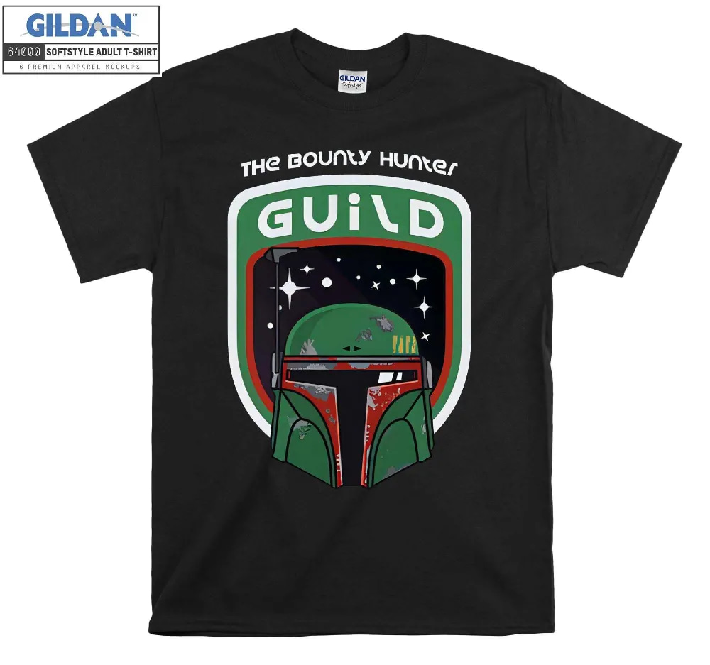 Inktee Store - Bounty Hunter Guild Mandalorian T-Shirt Image