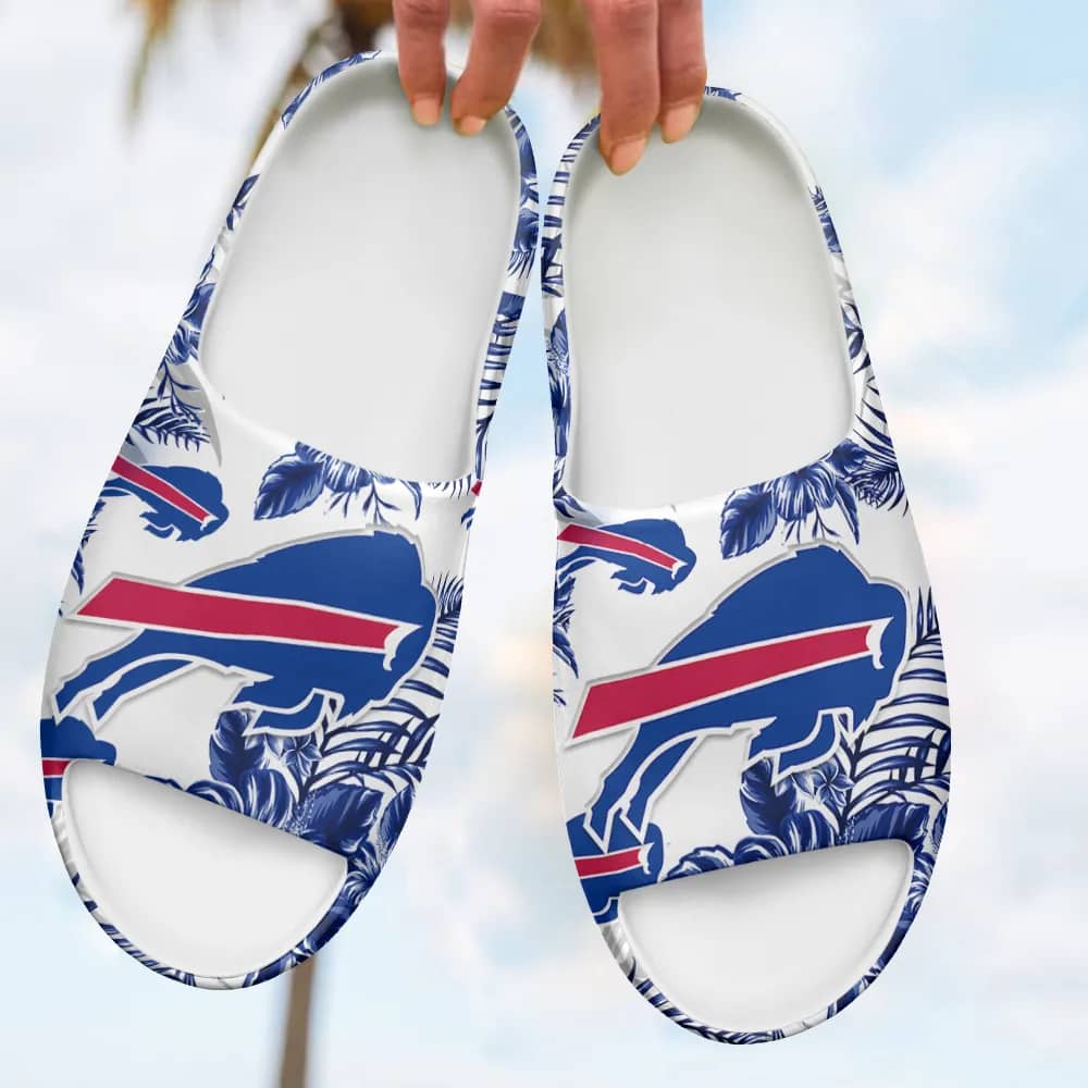 Inktee Store - Buffalo Bills Yeezy Slippers Shoes Image