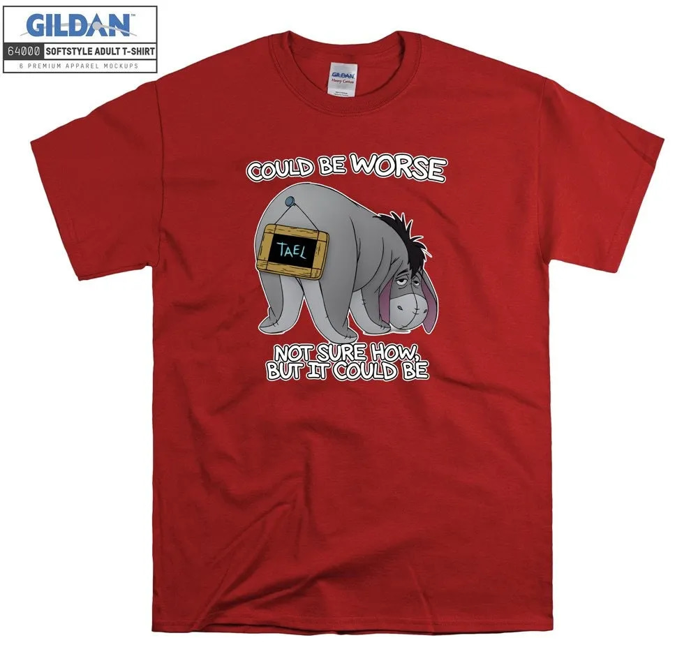 Inktee Store - Could Be Worse Winnie The Pooh T-Shirt Image