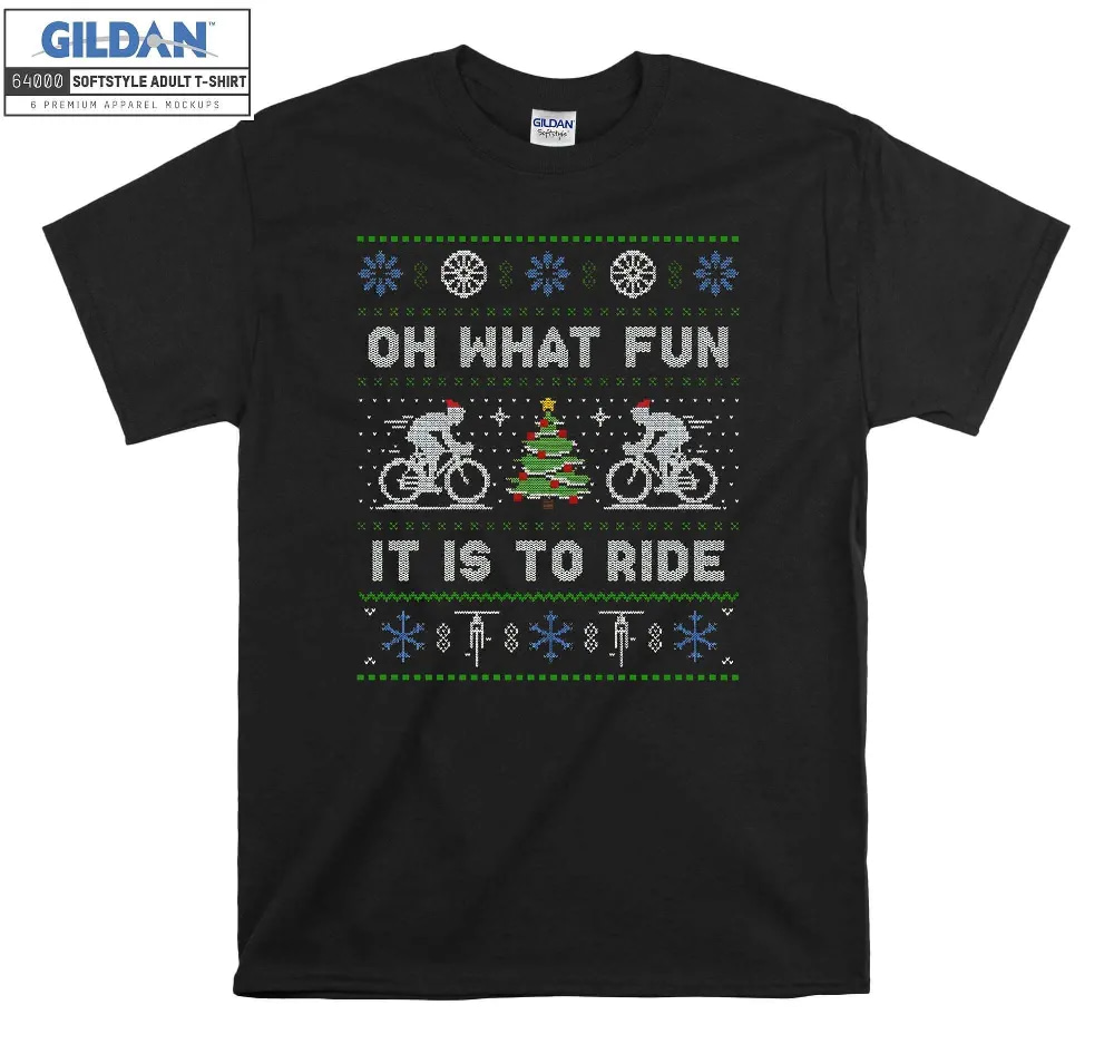 Inktee Store - Cycling Oh What Fun It Is To Ride Jumper T-Shirt Image