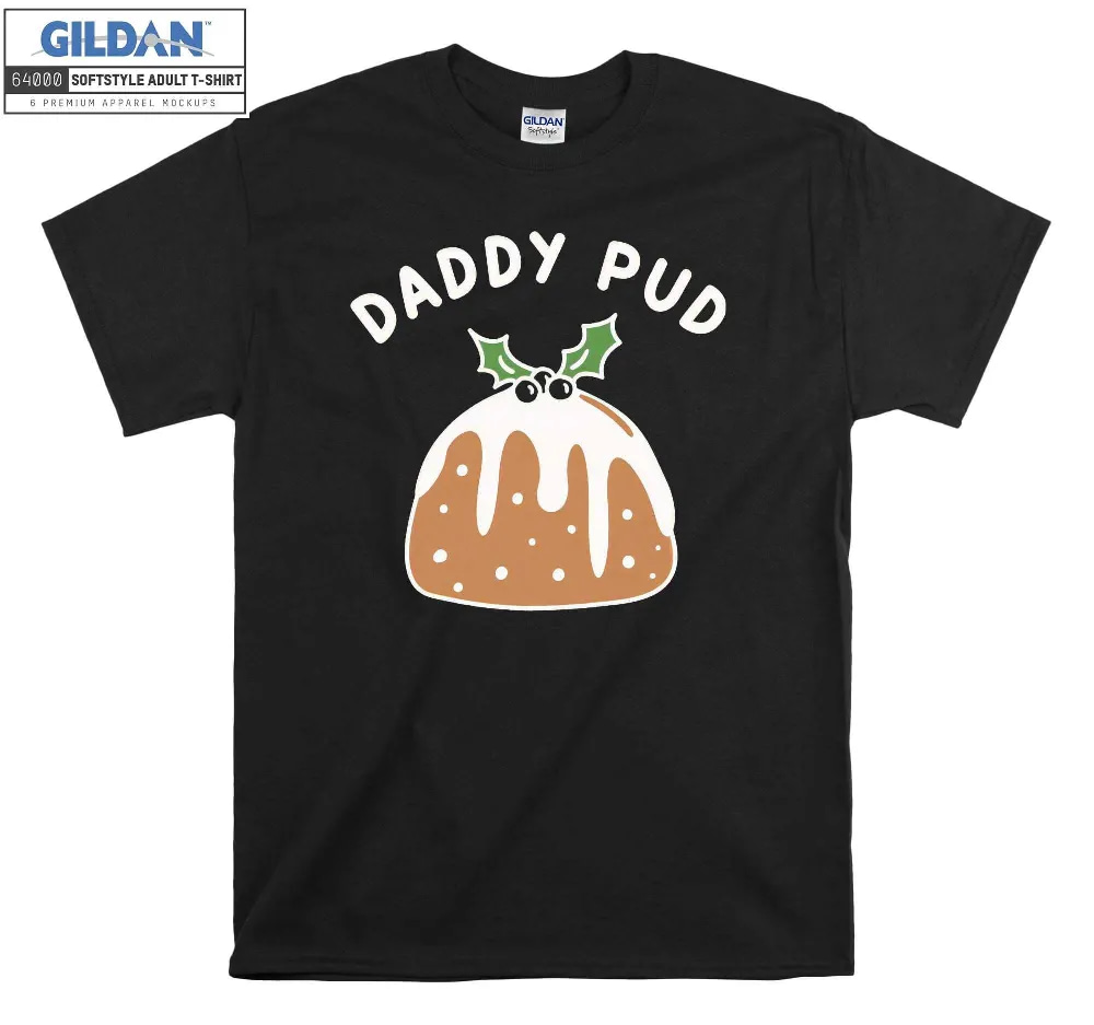 Inktee Store - Daddy Pudding Funny Cute Sweet T-Shirt Image