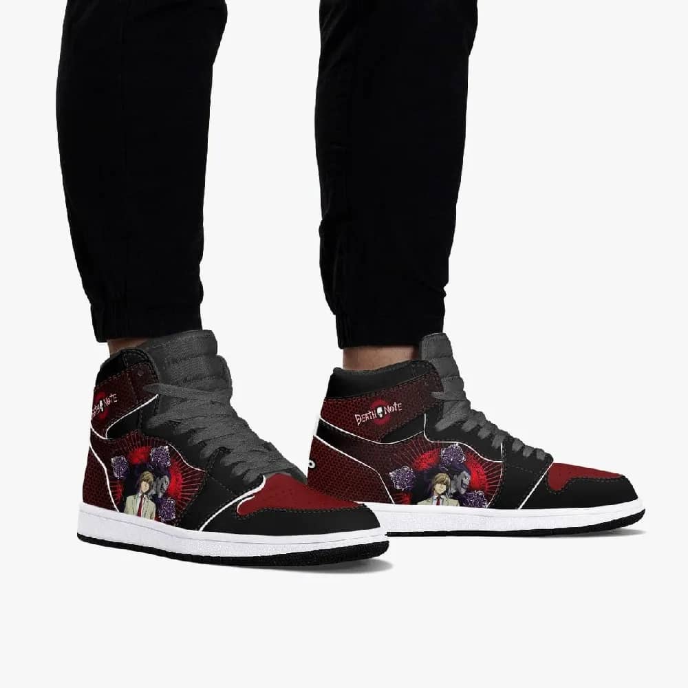 Inktee Store - Death Note Custom Air Jordans Shoes Image
