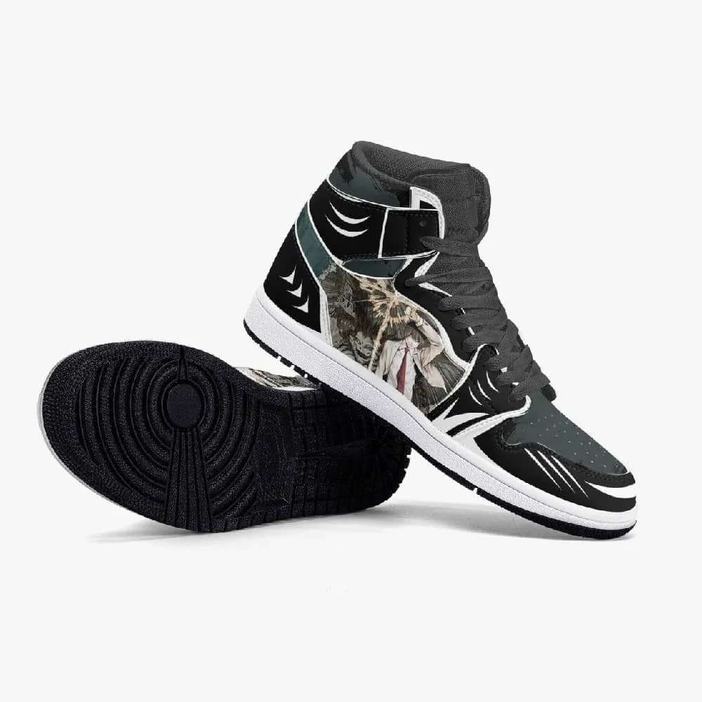 Inktee Store - Death Note Light Yagami Custom Air Jordans Shoes Image