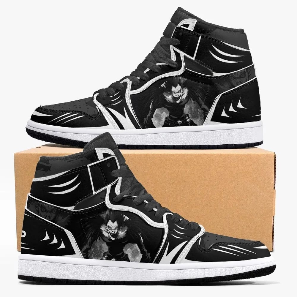 Inktee Store - Death Note Ryuk Custom Air Jordans Shoes Image
