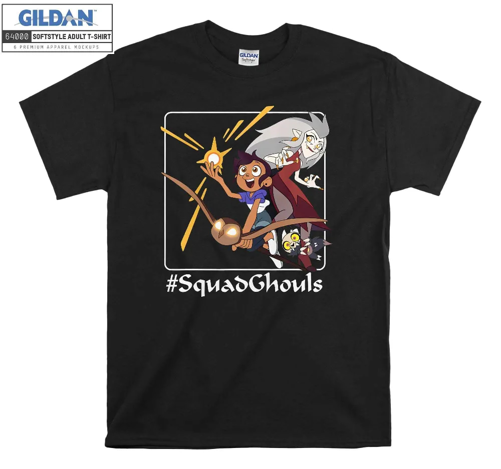 Inktee Store - Disney Channel The Owl House Squadghouls T-Shirt Image
