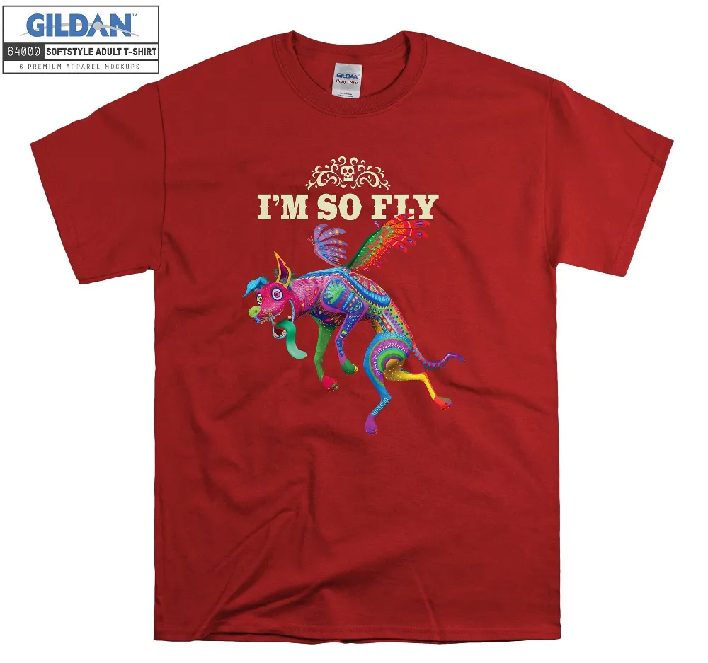 Inktee Store - Disney Coco Dante I'M So Fly T-Shirt Image