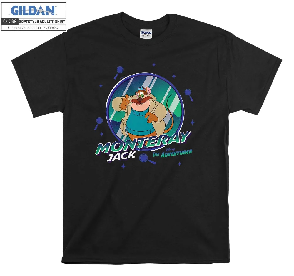 Inktee Store - Disney Dale Rescue Rangers Monteray Jack T-Shirt Image