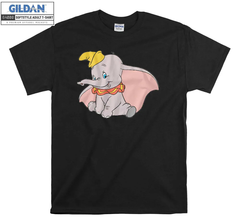 Inktee Store - Disney Dumbo Cute Portrait Magic Kingdom T-Shirt Image
