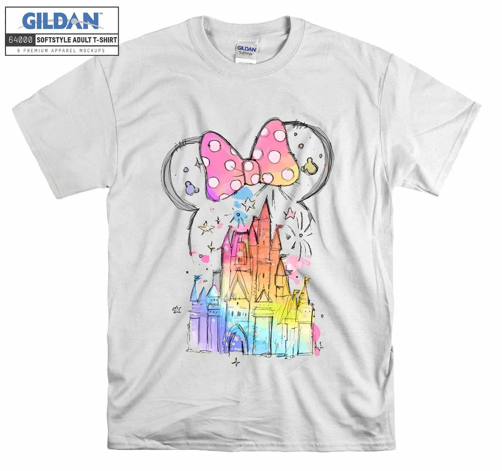 Inktee Store - Disney Family Vacation Disneyland Castle T-Shirt Image