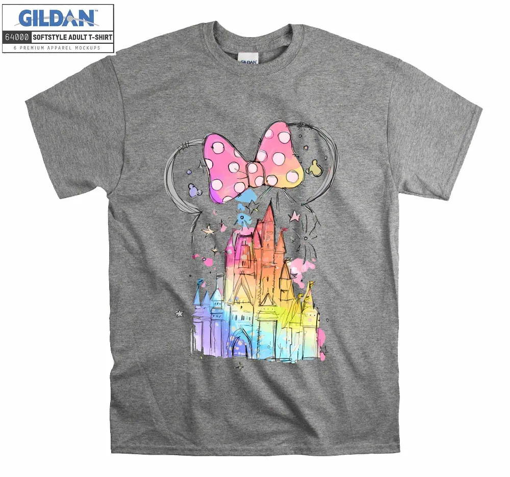 Inktee Store - Disney Family Vacation Disneyland Castle T-Shirt Image